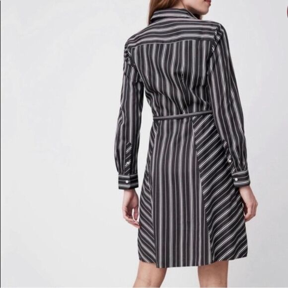 UNTUCKit Willow Classic Striped Shirt Dress - Picture 3 of 13